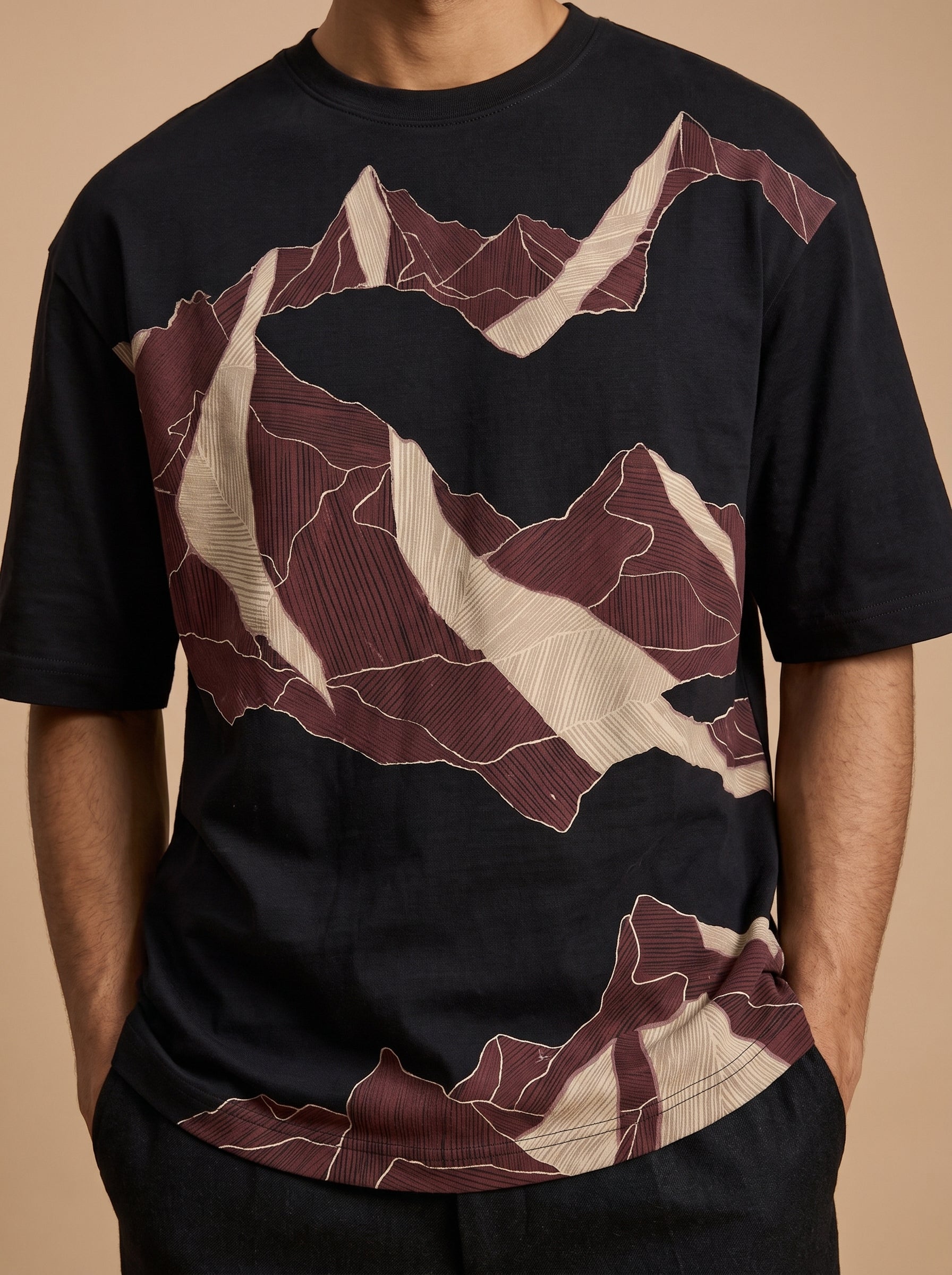 Seven Hills Round Shirt — Black