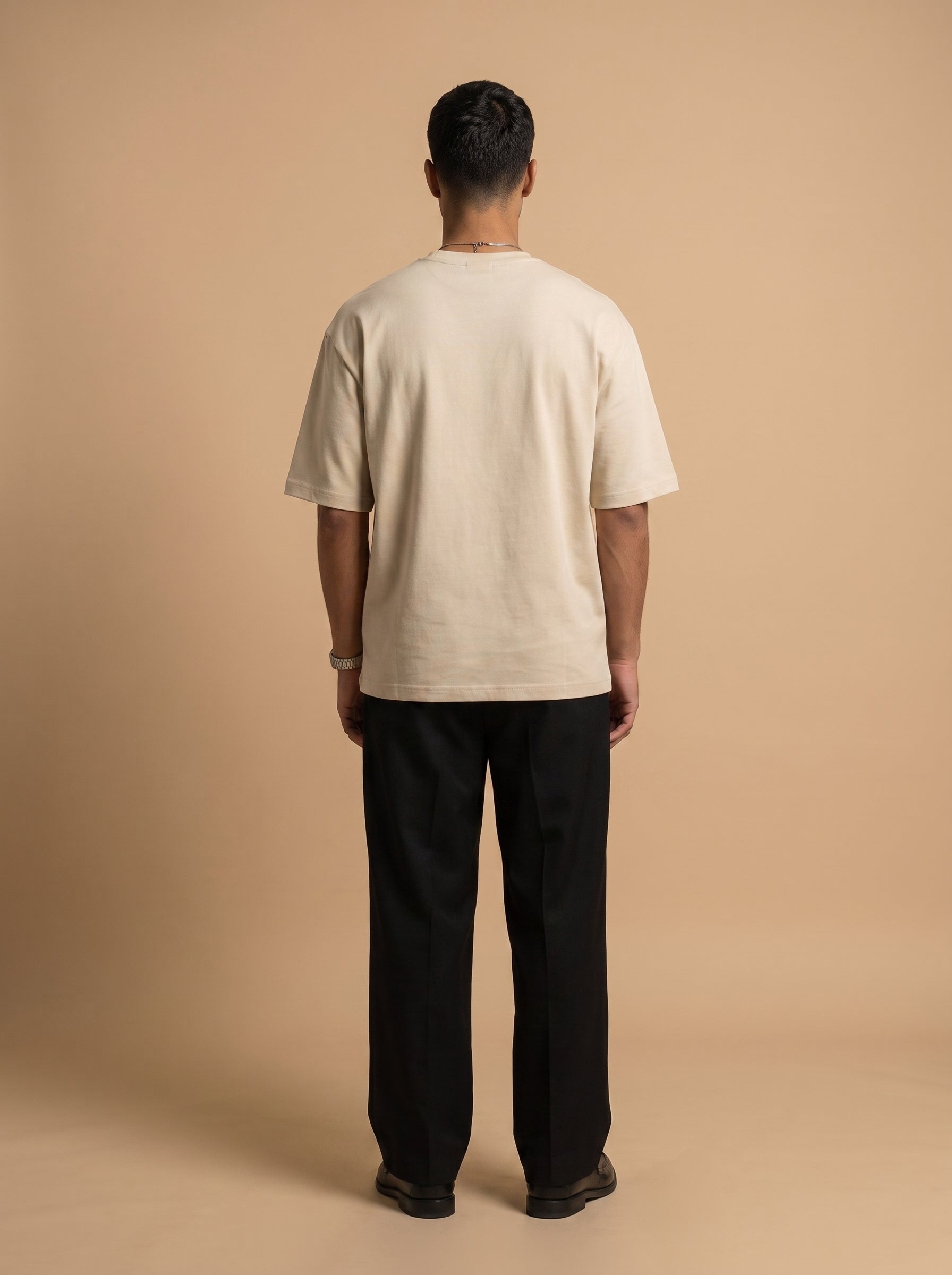 Seven Hills Round Shirt in beige